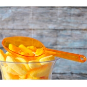 Cuchara naranja candy bar