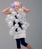 Disfraces caseros con globos