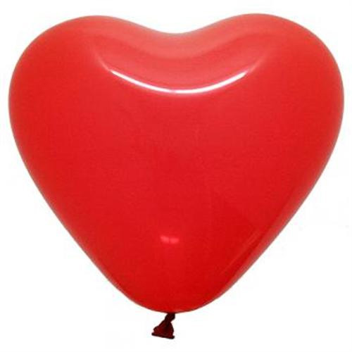 un globo con forma de corazon