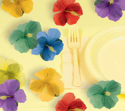 ideas decoración fiesta tropical