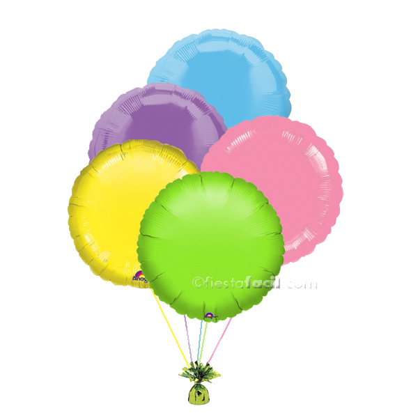 globos para decorar una fiesta Peppa Pig