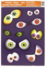 vinilo ojos ideas decoracion fiesta Halloween infantil