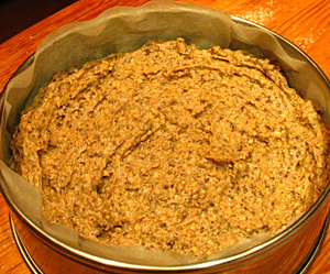 receta tarta casera chocolate y avellanas