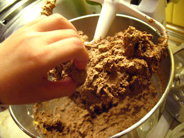 receta galletas crujientes de chocolate