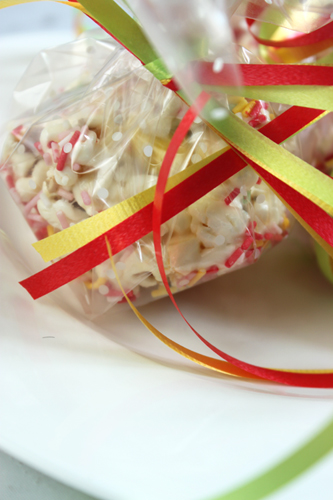 bolas de palomitas