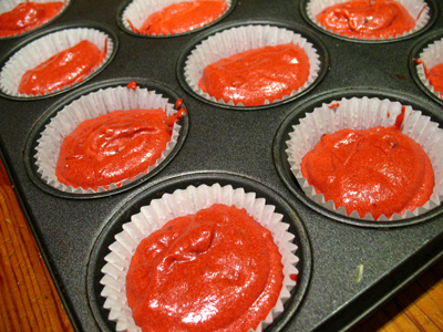 cómo hacer cupcakes red velvet caseros