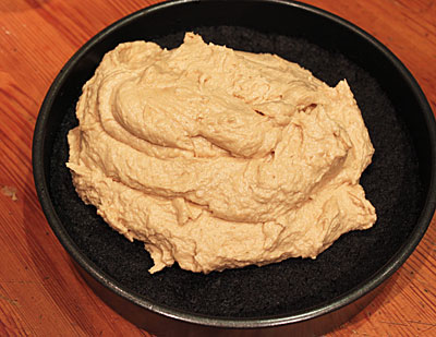 receta pastel cacahuete